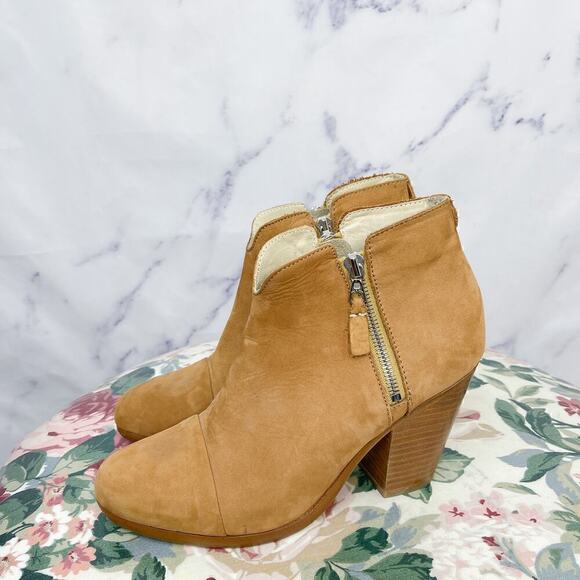 Rag & Bone | Margot Nubuck Suede Ankle Bootie | 39.5 - Picture 5 of 13